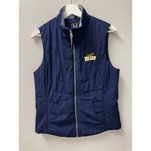 Under Armour University of Toledo Rockets Women's Quilted‎ Vest Medium Storm